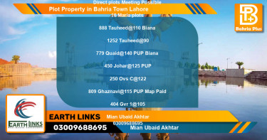 Residential Plot for Sale in Bahria Town, Lahore - (BP-82735)