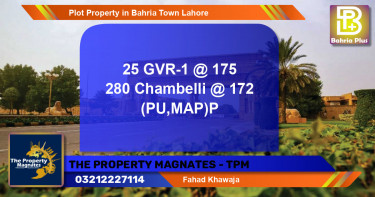 Residential Plot for Sale in Bahria Town, Lahore - (BP-82864)