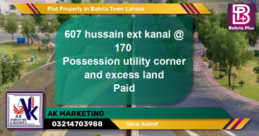 Residential Plot for Sale in Bahria Town, Lahore - (BP-82876)