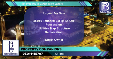 Residential Plot for Sale in Bahria Town, Lahore - (BP-82992)