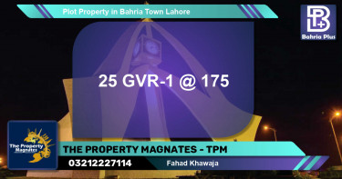 Residential Plot for Sale in Bahria Town, Lahore - (BP-83063)