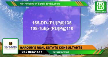 Residential Plot for Sale in Bahria Town, Lahore - (BP-83106)