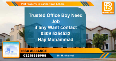 Residential Plot for Sale in Bahria Town, Lahore - (BP-83109)