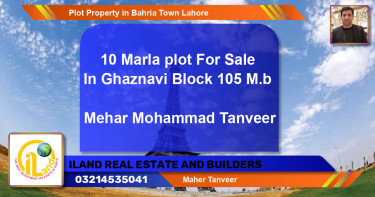 Residential Plot for Sale in Bahria Town, Lahore - (BP-83168)