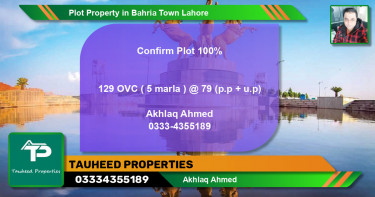 Residential Plot for Sale in Bahria Town, Lahore - (BP-83190)