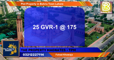 Residential Plot for Sale in Bahria Town, Lahore - (BP-83268)