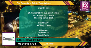 Residential Plot for Sale in Bahria Town, Lahore - (BP-83269)