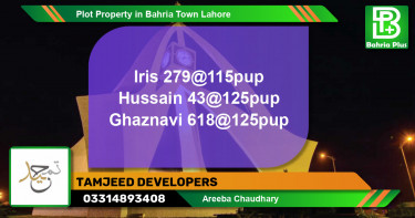 Residential Plot for Sale in Bahria Town, Lahore - (BP-83296)