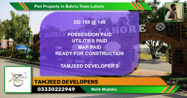 Residential Plot for Sale in Bahria Town, Lahore - (BP-83321)