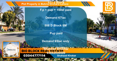 Residential Plot for Sale in Bahria Orchard, Lahore - (BP-83393)