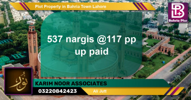 Residential Plot for Sale in Bahria Town, Lahore - (BP-83448)