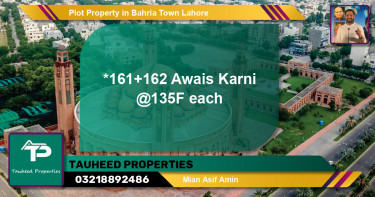 Residential Plot for Sale in Bahria Town, Lahore - (BP-83457)
