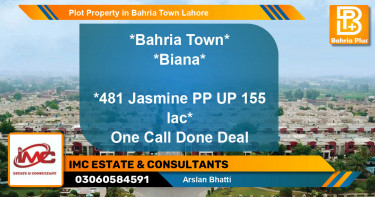 Residential Plot for Sale in Bahria Town, Lahore - (BP-83461)
