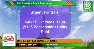 Residential Plot for Sale in Bahria Town, Lahore - (BP-83462)