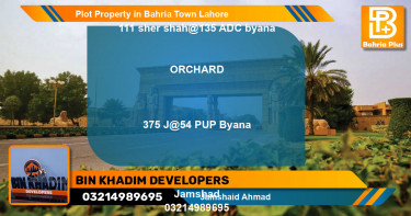 Residential Plot for Sale in Bahria Town, Lahore - (BP-83468)