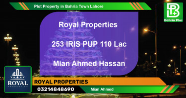 Residential Plot for Sale in Bahria Town, Lahore - (BP-83516)