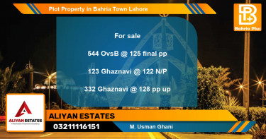 Residential Plot for Sale in Bahria Town, Lahore - (BP-83517)