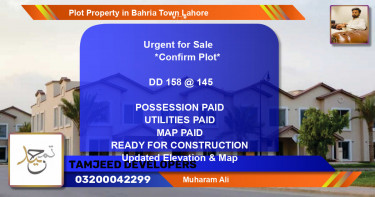 Residential Plot for Sale in Bahria Town, Lahore - (BP-83531)