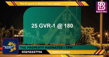 Residential Plot for Sale in Bahria Town, Lahore - (BP-83539)