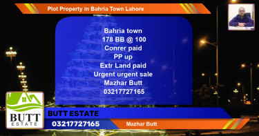 Residential Plot for Sale in Bahria Town, Lahore - (BP-83633)