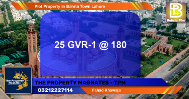 Residential Plot for Sale in Bahria Town, Lahore - (BP-83680)