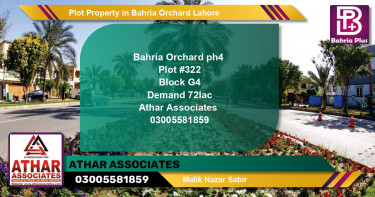 Residential Plot for Sale in Bahria Orchard, Lahore - (BP-83692)