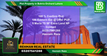 Residential Plot for Sale in Bahria Orchard, Lahore - (BP-83707)