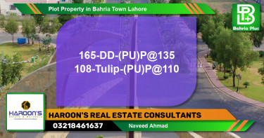 Residential Plot for Sale in Bahria Town, Lahore - (BP-83749)