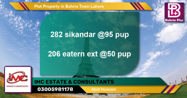 Residential Plot for Sale in Bahria Town, Lahore - (BP-83756)