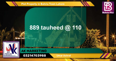 Residential Plot for Sale in Bahria Town, Lahore - (BP-83875)