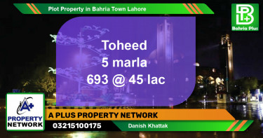 Residential Plot for Sale in Bahria Town, Lahore - (BP-83906)