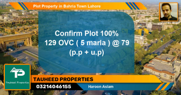 Residential Plot for Sale in Bahria Town, Lahore - (BP-83921)