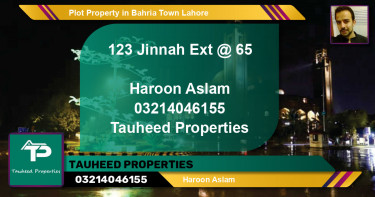 Residential Plot for Sale in Bahria Town, Lahore - (BP-83938)