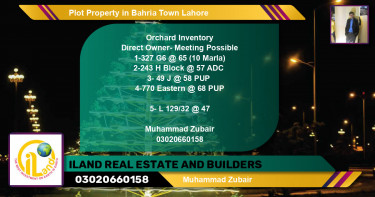Residential Plot for Sale in Bahria Town, Lahore - (BP-83942)