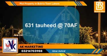 Residential Plot for Sale in Bahria Town, Lahore - (BP-83943)