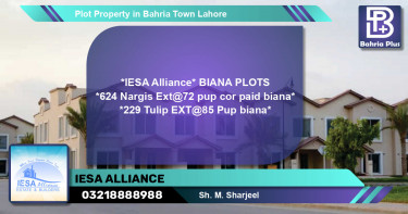 Residential Plot for Sale in Bahria Town, Lahore - (BP-83947)