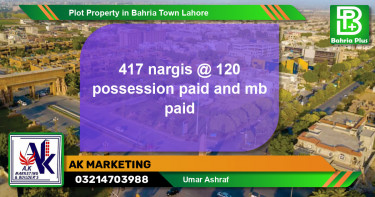 Residential Plot for Sale in Bahria Town, Lahore - (BP-83952)
