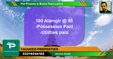 Residential Plot for Sale in Bahria Town, Lahore - (BP-84006)