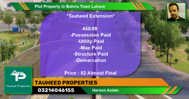 Residential Plot for Sale in Bahria Town, Lahore - (BP-84011)