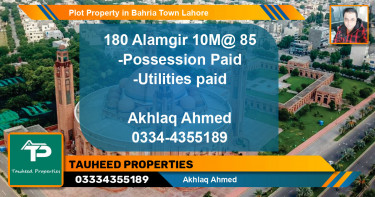 Residential Plot for Sale in Bahria Town, Lahore - (BP-84035)