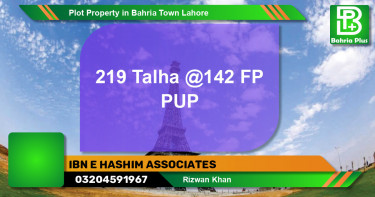 Residential Plot for Sale in Bahria Town, Lahore - (BP-84244)