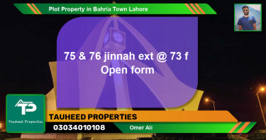 Residential Plot for Sale in Bahria Town, Lahore - (BP-84249)