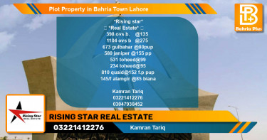 Residential Plot for Sale in Overseas B -  Bahria Town, Lahore - (BP-84264)