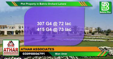Residential Plot for Sale in Bahria Orchard, Lahore - (BP-84321)