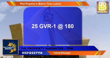 Residential Plot for Sale in Bahria Town, Lahore - (BP-84329)