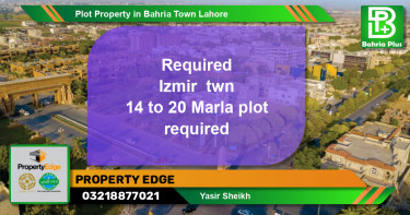 Residential Plot for Sale in Bahria Town, Lahore - (BP-84358)
