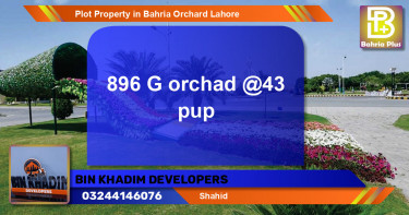 Residential Plot for Sale in Bahria Orchard, Lahore - (BP-84359)