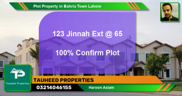 Residential Plot for Sale in Bahria Town, Lahore - (BP-84370)