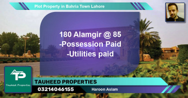 Residential Plot for Sale in Bahria Town, Lahore - (BP-84378)