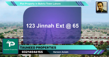 Residential Plot for Sale in Bahria Town, Lahore - (BP-84381)